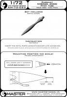 1:72 Dassault Mirage 2000 Pitot Tube