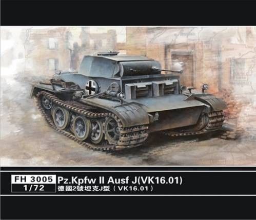 1:72 German Pz. Kpfw II Ausf J (VK.16.01)