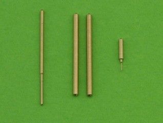 1:72 He-162 Salamander - armament and detail set (MG 151 barrel tips, nose gear indicator and Pitot Tube)