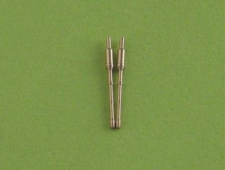 1:700 Russia/USSR 100 mm/70 (3.9in) AK-100 barrels (2pcs) - Admiral Ushakov, Udaloy, Bditelny and Neusrashimy