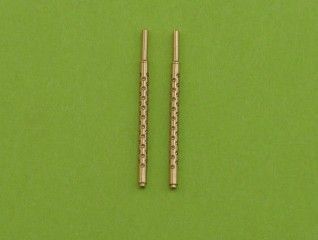 1:72 Browning M2 aircraft .50 caliber (12.7mm) barrels (2pcs)
