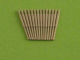 1:700 British 4in/45 (10.2 cm) QF HA Marks XVI  barrels (14pcs) - most British warships