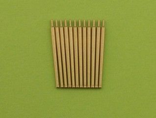 1:700 Italian 152mm/55 (6in) Model 1936 barrels (12pcs) - Littorio and Garibaldi classes