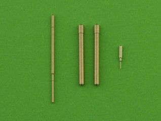1:48 He-162 Salamander - armament and detail set (MG 151 barrel tips, nose gear indicator and Pitot Tube)