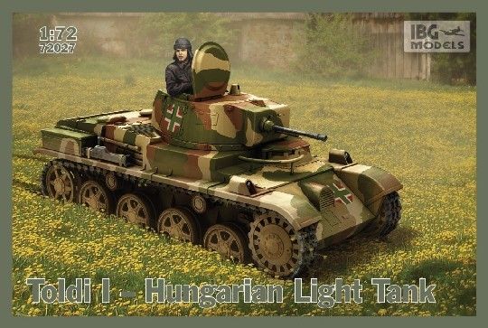 1:72 Toldi I Hungarian Light Tank