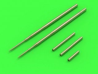 1:72 MiG-17PF (Fresco D) - 23mm gun barrels set & Pitot Tubes