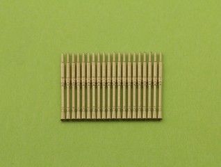 1:350 Italian AA gun barrels 37mm/54 (1.5in) Breda (20pcs)
