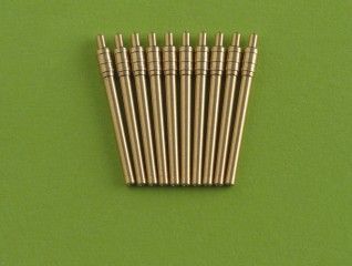 1:700 IJN 36cm/45 (14in) Vickers and 41st Year Types barrels (8pcs) - Kongo, Fuso and Ise classes