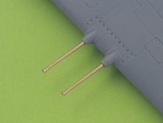 1:48 Japanese Type 99 20mm Mark 2 gun barrels (4pcs)