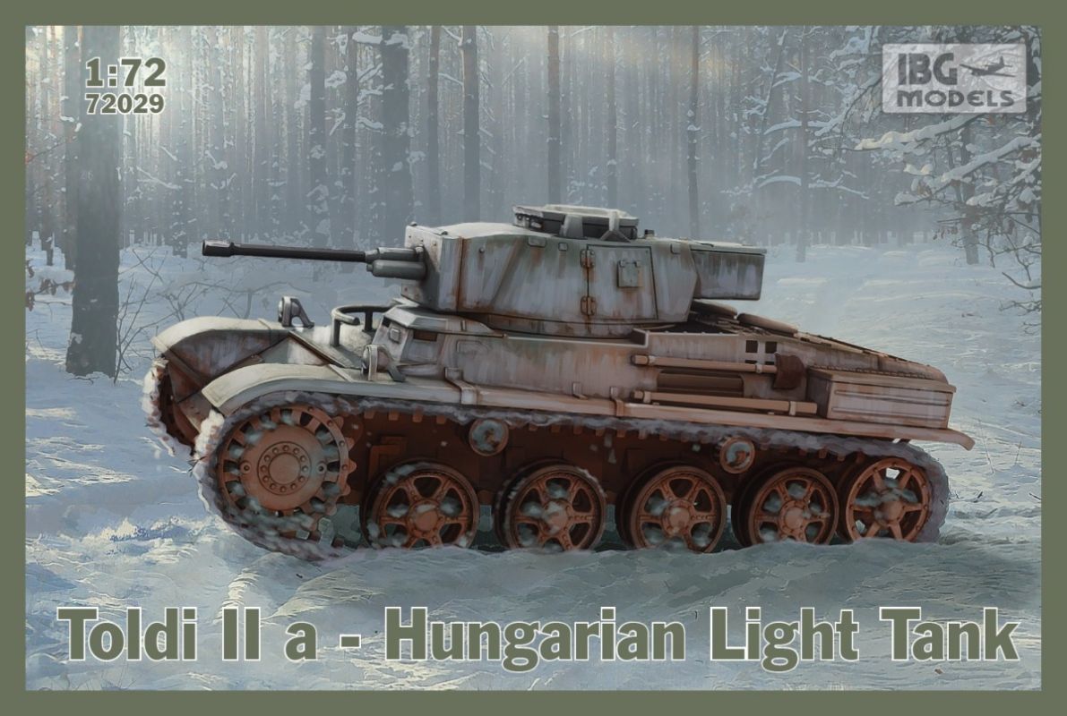 1:72 Toldi IIa - Hungarian Light Tank