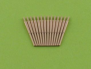 1:350 British 4in/45 (10.2 cm) QF HA Marks XVI  barrels (14pcs)