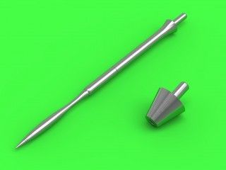 1:32 Dassault Mirage III - Pitot Tube (with adapter for Italeri kit)
