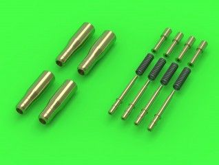 1:72 Hawker Hurricane Mk IIC - Hispano Mk II 20mm cannons (with round recoil springs) (4pcs)