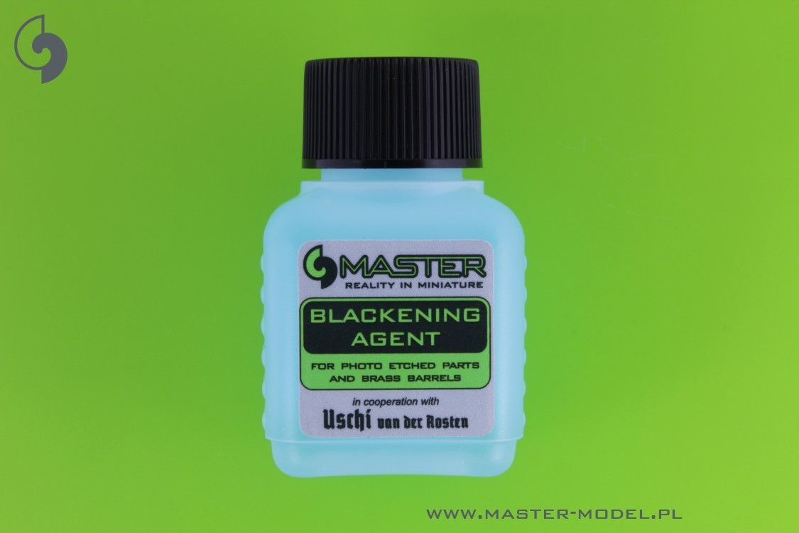 Master Blackening Agent for photo etched parts and brass barrels