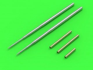 1:32 MiG-17PF (Fresco D) - 23mm gun barrels set & Pitot Tubes
