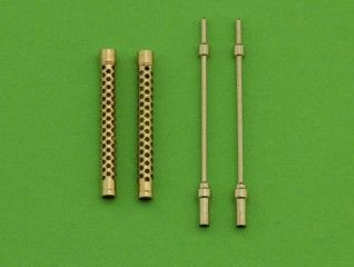 1:48 Italian machine gun  Breda SAFAT 12,7mm barrels (2pcs)