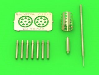 1:72 Fairchild A-10 Thunderbolt II - GAU-8 Avenger gun tip and Pitot Tube