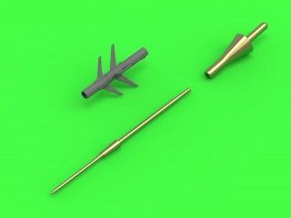 1:72 MiG-25 (Foxbat) (all versions except PD/PDS) - Pitot Tube