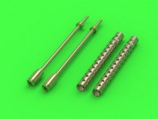 1:35 Browning M1919 .30 cal machine gun barrels – two piece muzzle (conical shape) (2pcs)