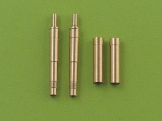 1:32 German aircraft machine gun MK 108 (30mm) barrels & blast tubes (2pcs)