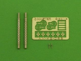 1:48 German aircraft machine gun MG 15 - turned barrels and etched sights (2pcs)