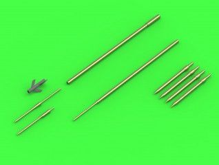 1:48 Su-9 / Su-11 (Fishpot / Fishpot C) - Pitot Tubes and missile rails heads