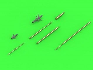 1:72 Su-15 (Flagon) - Pitot Tubes (optional parts for all versions)