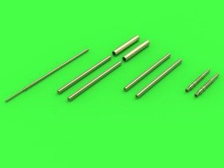1:32 Fw 190 A6 armament set (MG 17 barrel tips, MG 151 barrels, MG 151 fairings) & Pitot Tube