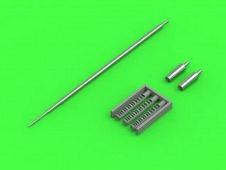 1:48 Shenyang J-6/F-6 - gun barrels set, & Pitot Tube