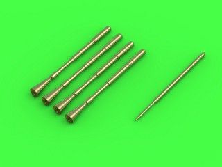 1:48 A-1 Skyraider - 20mm cannon barrels with flash hiders and Pitot Tube