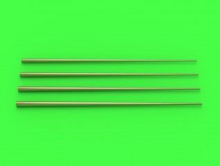 1:350 Set of universal tapered masts No2 (length = 100mm each, diameters = 0,7/2,2mm; 0,8/2,5mm; 0,9/2,8mm; 1/3mm)