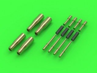 1:48 Hawker Hurricane Mk IIC - Hispano Mk II 20mm cannons (with round recoil springs) (4pcs)
