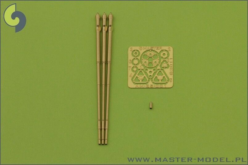 1:35 M197 - Three-barrelled rotary 20mm cannon - turned barrels with etched barrel clamps - used on AH-1 Cobra