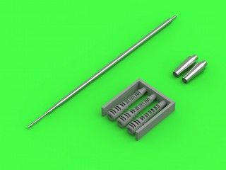 1:32 MiG-19S (Farmer C) - gun barrels set, & Pitot Tube