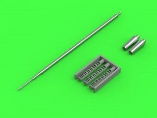 1:32 Shenyang J-6/F-6 - gun barrels set, & Pitot Tube