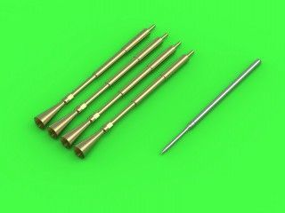 1:32 A-1 Skyraider - 20mm cannon barrels with flash hiders and Pitot Tube