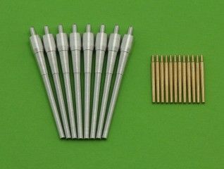 1:350 USS Lexington/Saratoga (before 1942) armament - 8in Mk9 (8pcs), 5in/25 (12pcs) barrels