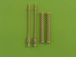 1:24 German aircraft machine gun MG 17 barrels  (2pcs)
