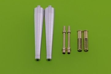 1:24 Supermarine Spitfire B wing - Hispano 20mm cannons in fairings