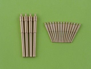 1:350 IJN Mikasa armament - 30,5cm (4pcs), 15,2cm (14pcs) barrels