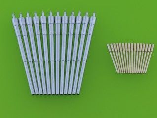 1:350 Russian battleship Sevastopol armament - 305mm (12pcs), 120mm (16pcs)