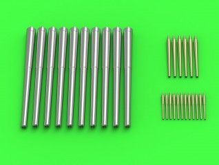 1:350 USS New York BB-34 armament (after 1942) - 14in/45 (10pcs), 5in/51 (6pcs), 3in/50 (12pcs) barrels