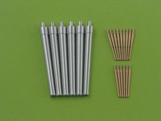 1:350 HMS Repulse armament - 15in (6pcs), 4in QF (6pcs), 4in BL (9pcs) barrels