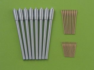 1:350 Richelieu armament - 380mm(8pcs), 152mm(9pcs), 100mm(12pcs) barrels