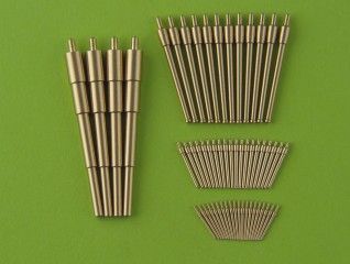 1:350 Russian battleship Borodino armament - 305mm (4pcs), 152mm (12pcs), 75mm (20pcs), 47mm (20pcs)