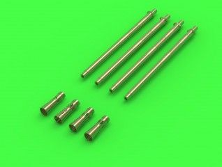 1:35 German 2cm L/65 Flak 38 and Flakvierling 38 gun barrels (4pcs)