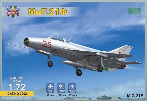 1:72 Mikoyan Mig-21F