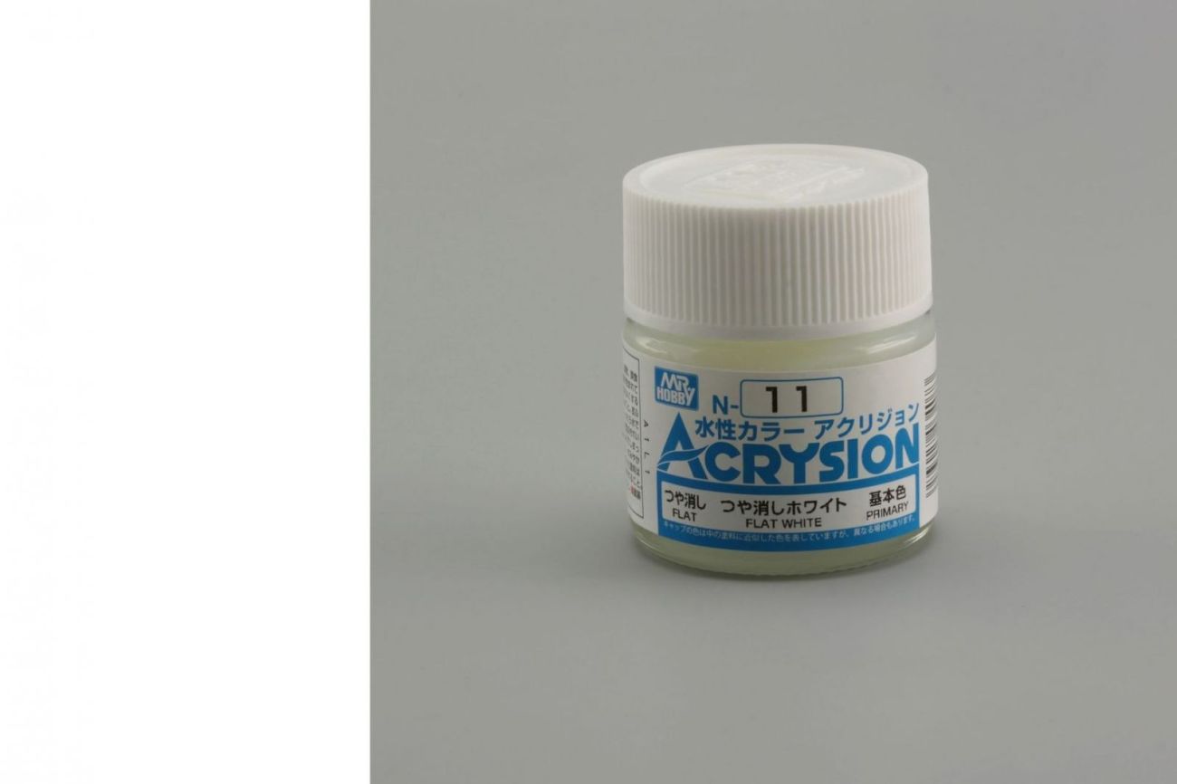 Acrysion - matná bílá