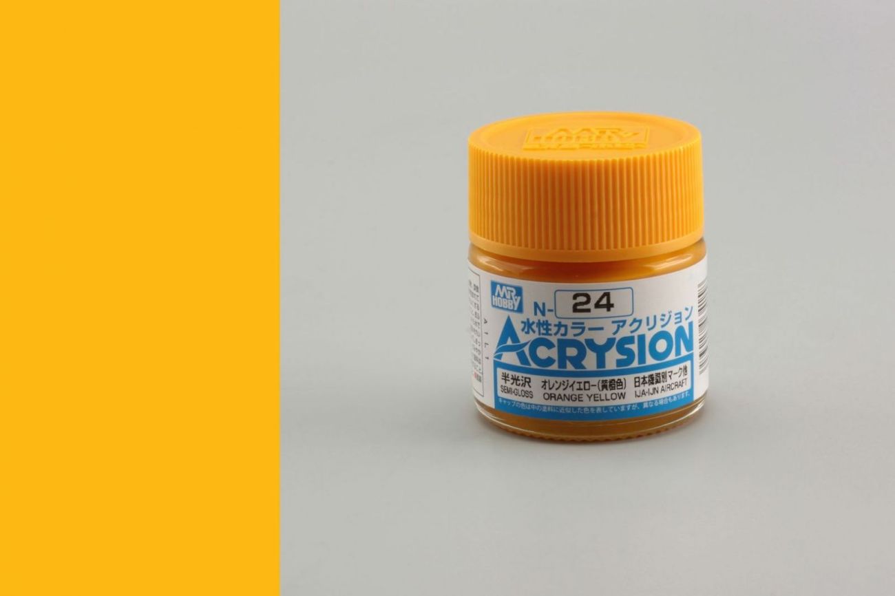 Acrysion - oranžově žlutá