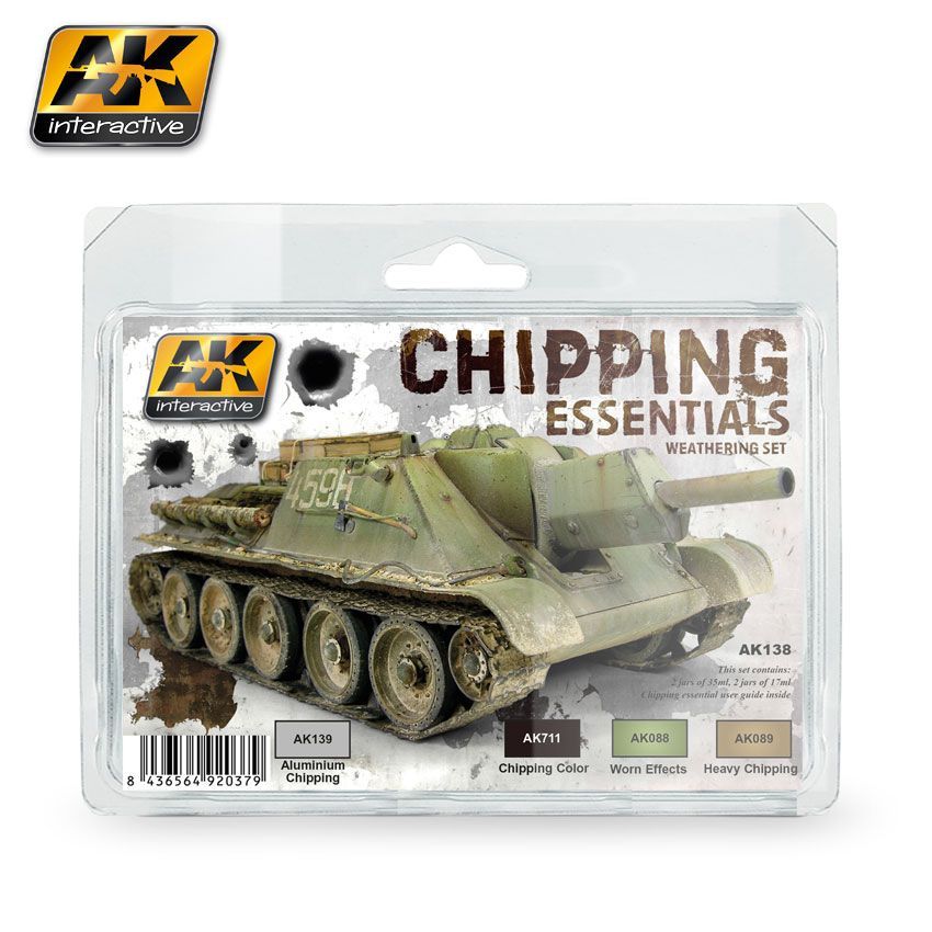 CHIPPING ESSENTIALS  WEATHERING  SET